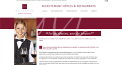 Desktop Screenshot of macarons-recrutement.com